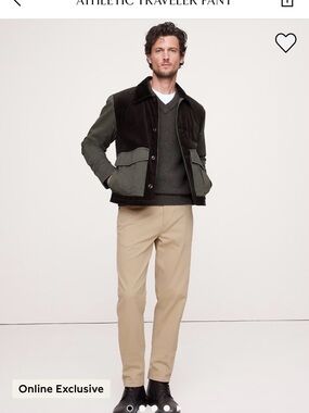 Banana Republic Traveler Pants in Tan 32/34